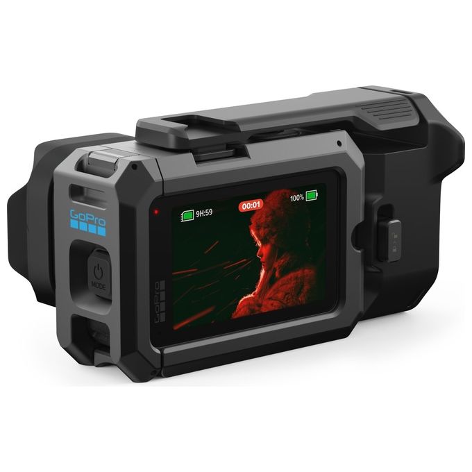 GoPro AGGRP-001 Point-and-Shoot Grip Impugnatura Ergonomica in Metallo per MISSION 1 Serie colore Nero