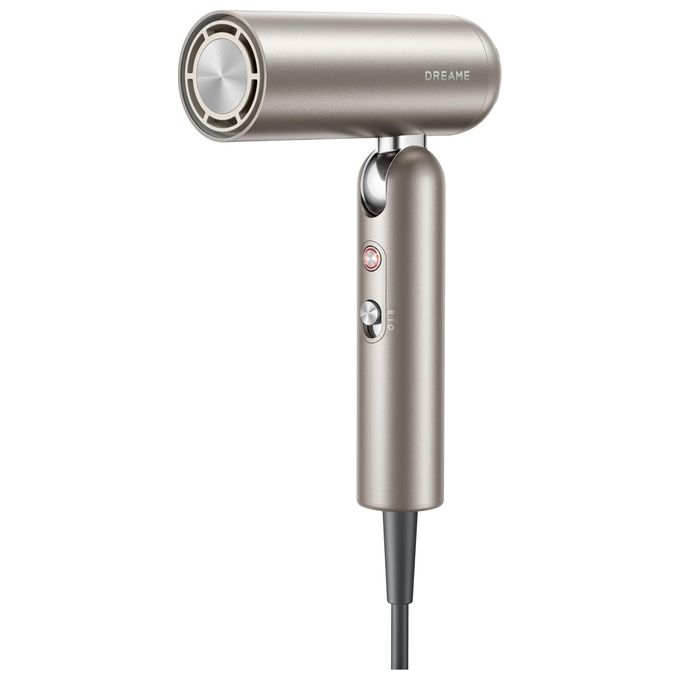 Dreame AHD51 Pocket Pro 2 Asciugacapelli 1300 W Motore Digitale Ioni Negativi 5 Temperature Accessori Magnetici colore Oro