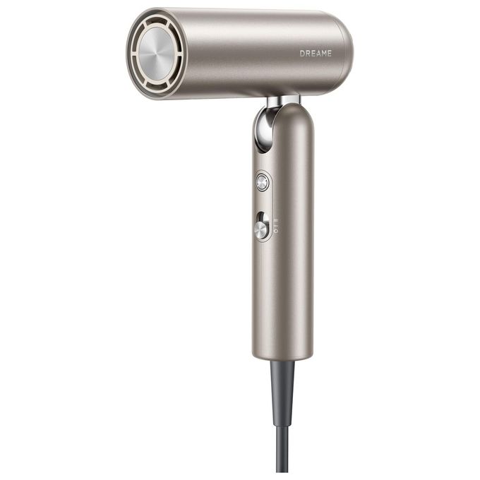 Dreame AHD51 Pocket Pro 2 Asciugacapelli 1300 W Motore Digitale Ioni Negativi 5 Temperature Accessori Magnetici colore Oro