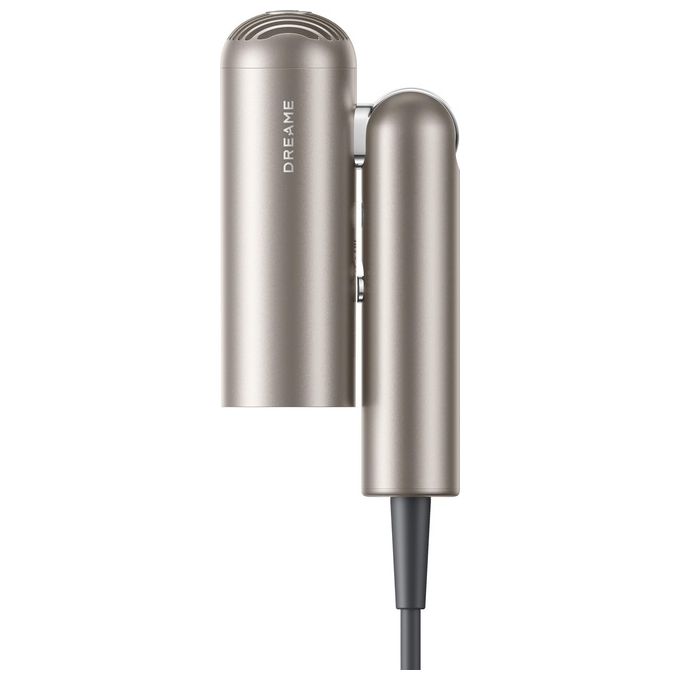 Dreame AHD51 Pocket Pro 2 Asciugacapelli 1300 W Motore Digitale Ioni Negativi 5 Temperature Accessori Magnetici colore Oro