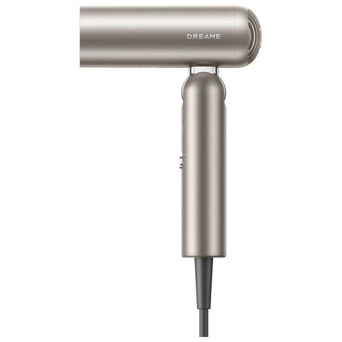 Dreame AHD51 Pocket Pro 2 Asciugacapelli 1300 W Motore Digitale Ioni Negativi 5 Temperature Accessori Magnetici colore Oro