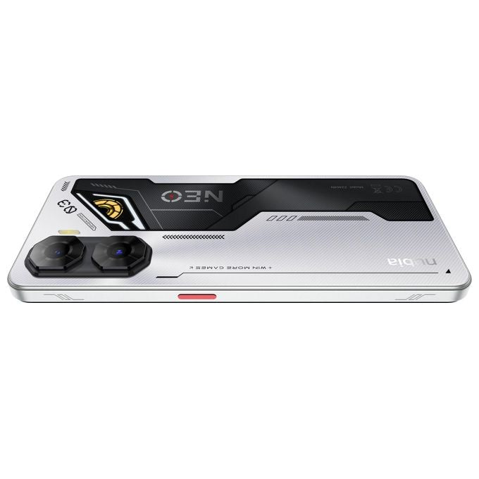 Nubia NUBIANEO25SLV Neo 3 AI Smartphone 5G 6.8'' 8 GB RAM 256 GB AMOLED 120 Hz 50 MP 6000 mAh colore Cyber Silver
