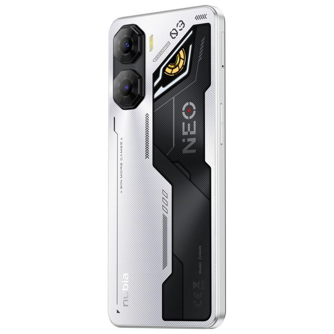 Nubia NUBIANEO25SLV Neo 3 AI Smartphone 5G 6.8'' 8 GB RAM 256 GB AMOLED 120 Hz 50 MP 6000 mAh colore Cyber Silver