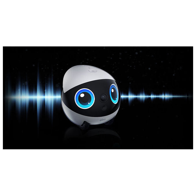 Enabot EBO Air 2 Plus Robot Companion Intelligente Bianco