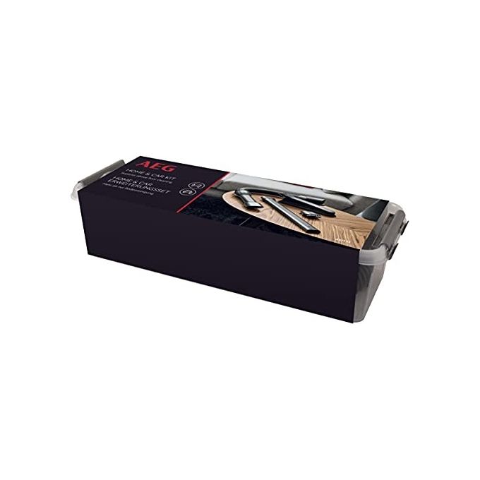 AEG AKIT23 Kit di accessori Universale per aspirapolvere 4 pezzi con tubo flessibile bocchetta fessure 27 cm spazzola mobili e piccola bocchetta colore Nero