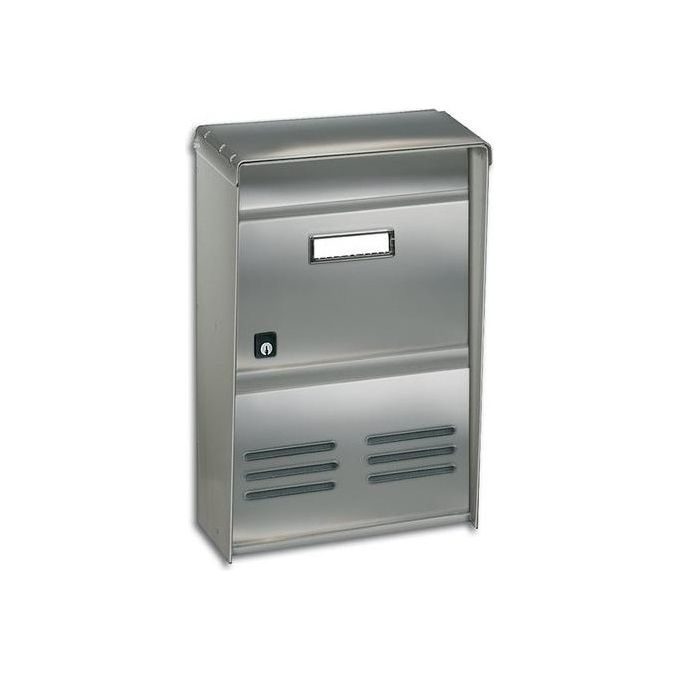 Alubox Dublo Evo DR2E Cassetta Postale Inox