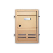 Alubox 47367 SC2 Sportello da Incasso in Alluminio Anodizzato Formato Rivista con Serratura a Cilindro di Sicurezza colore Bronzo
