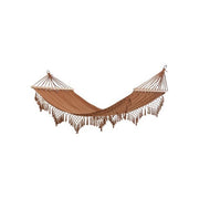 Moia 8013054829536 AM25 Amaca in Policotone 300 gr con Frange e Stecche in Legno 200x130 cm colore Assortito