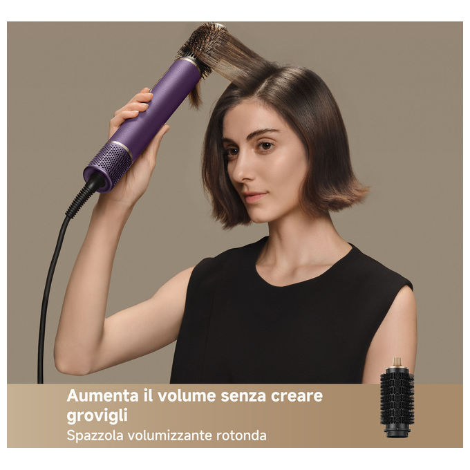 Dreame AMF18A AirStyle Pro 2 Styler per capelli 7 in 1 1300 W 7 accessori design magnetico colore Viola