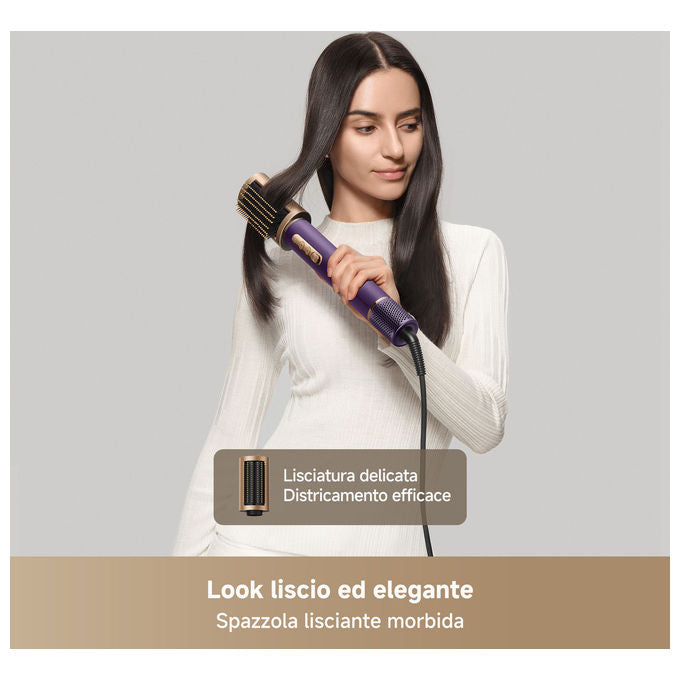 Dreame AMF18A AirStyle Pro 2 Styler per capelli 7 in 1 1300 W 7 accessori design magnetico colore Viola