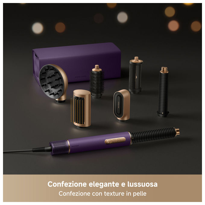 Dreame AMF18A AirStyle Pro 2 Styler per capelli 7 in 1 1300 W 7 accessori design magnetico colore Viola