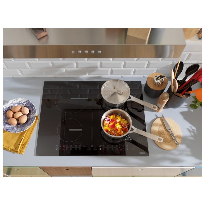Franke FSM 654 I B BK Smart Piano cottura a induzione 65 cm 4 zone Touch Control Booster colore Nero