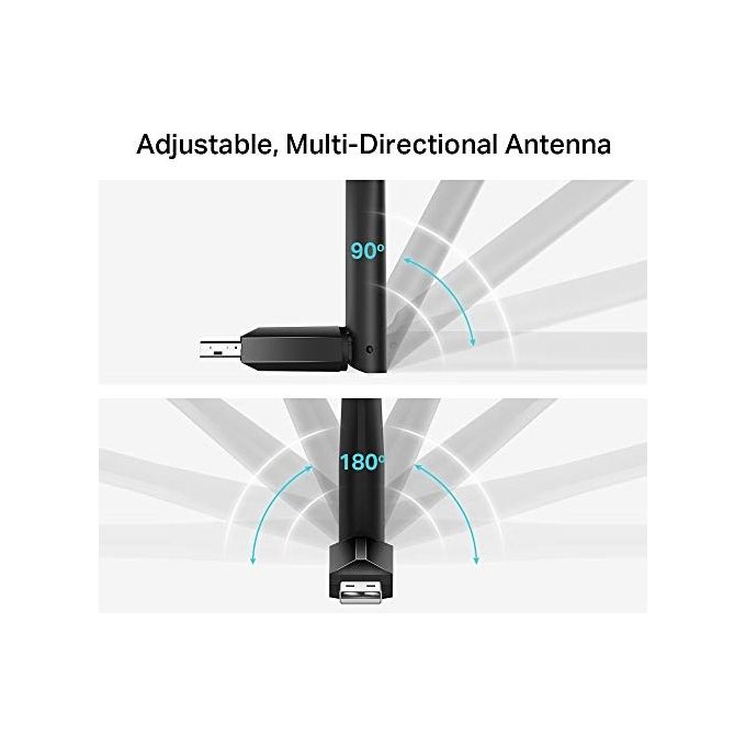 Tp-Link Archer T2U Plus Router Wireless WLan 600 Mbit-s Interno