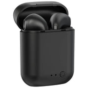 Area Auricolare DP22 True Wireless Stereo con custodia di ricarica colore nero per smartphone e dispositivi Bluetooth