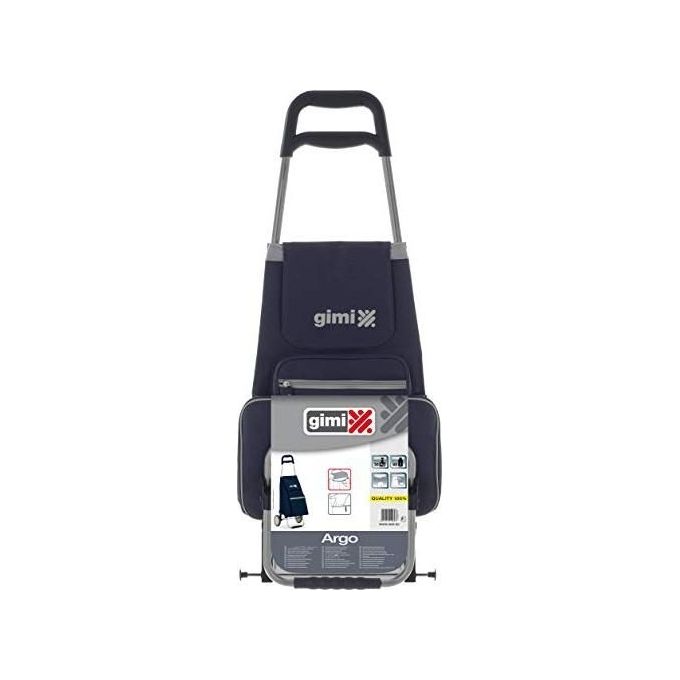 Gimi Argo Carrello portaspesa Argo Blu-Rosso assortito