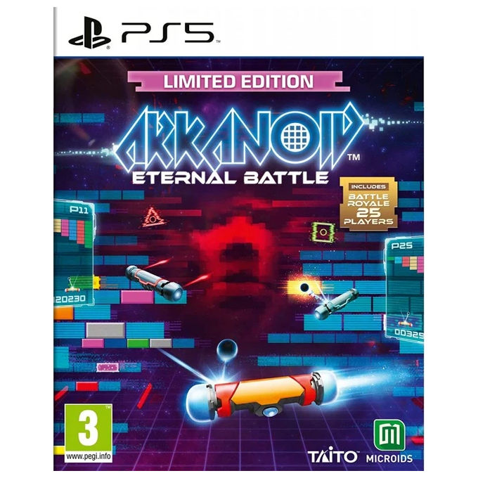 Microids 3701529501296 Arkanoid Eternal Battle Videogioco PS5 Edizione Limitata Arcade Battle Royale Multilingua