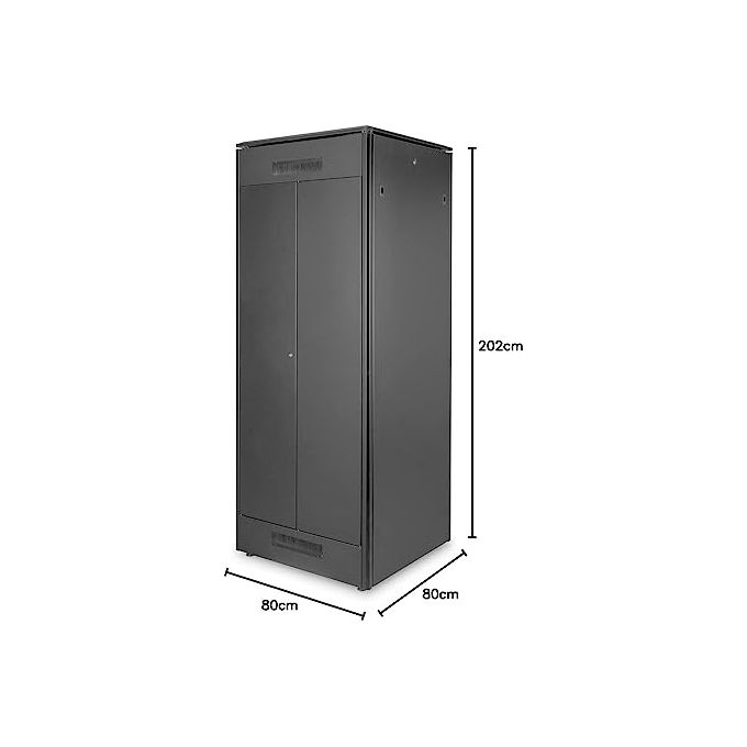 Digitus Armadio 42 Unita' Linea Professionale (a)2020 X (l)800 X (p)800 Mm. Colore Nero Ral 9005