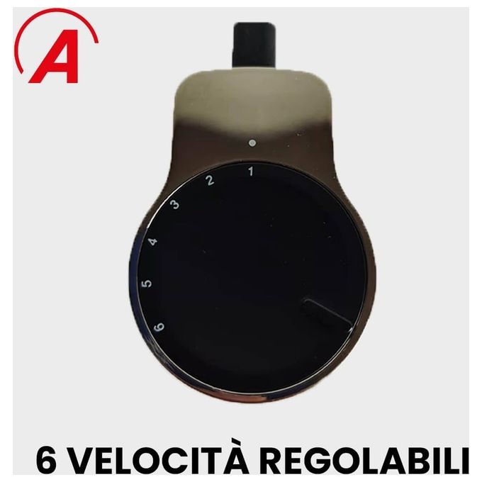 Ardes ARMIX03 Tritanium Frullatore ad Immersione 800 W 6 Velocita' Turbo Lame Titanio Bicchiere 1 L colore Nero Acciaio Inox