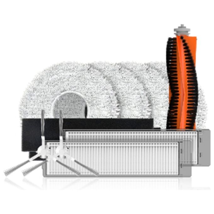 Ezviz CS-RA-KIT08 Kit Ricambi per Robot Aspirapolvere RS2 Spazzola Principale 2 Spazzole Laterali 2 Filtri HEPA 2 Filtri Spugna 2 Stracci