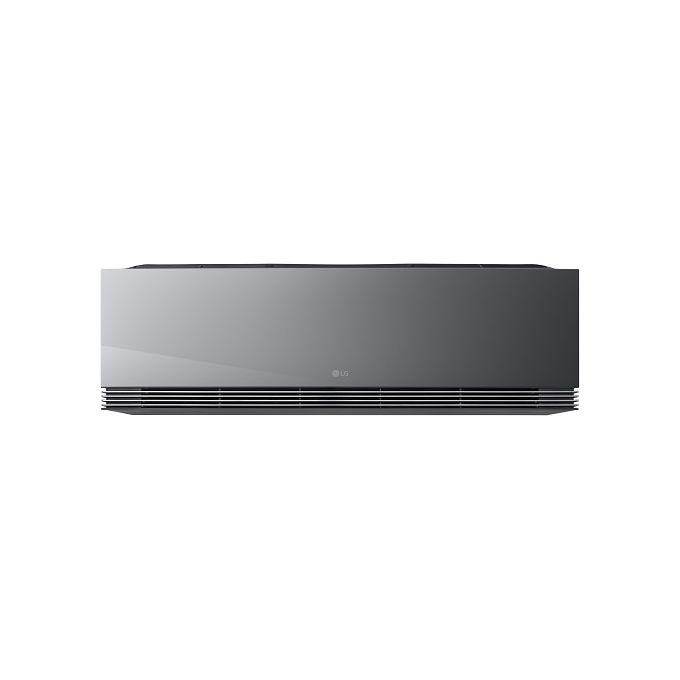 LG climatizzatore monosplit inverter Artcool Mirror AI, 12000 btu, 3,5 kW, classe A+++, Wi-Fi, R32, pannello specchio nero