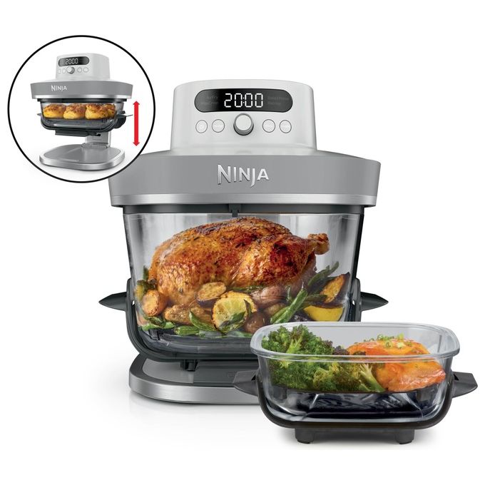 Ninja AS090EUWH Friggitrice ad aria 5,7 L 2000 W 5 programmi Display incluso colore Bianco