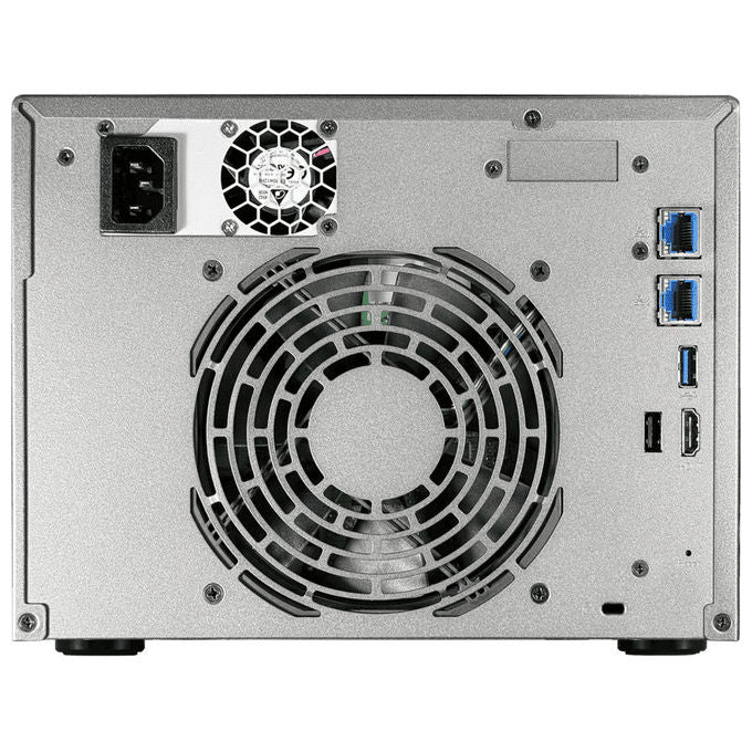 ASUSTOR Lockerstor 6 Gen2+ AS6706T v2, NAS 6 Alloggiamenti, CPU Quad-Core, 8GB RAM, 4 Slot M.2