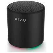 Peaq PPA 102-B Cassa Bluetooth Portatile 3 W Effetti Luminosi Batteria 300 mAh Portata 10 m colore Nero