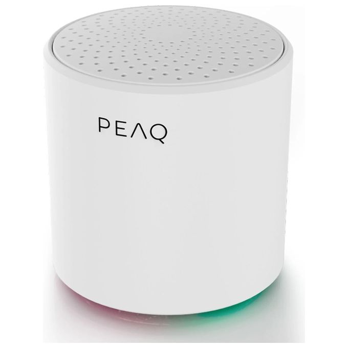 Peaq PPA 102-WT Altoparlante Bluetooth Portatile colore Bianco