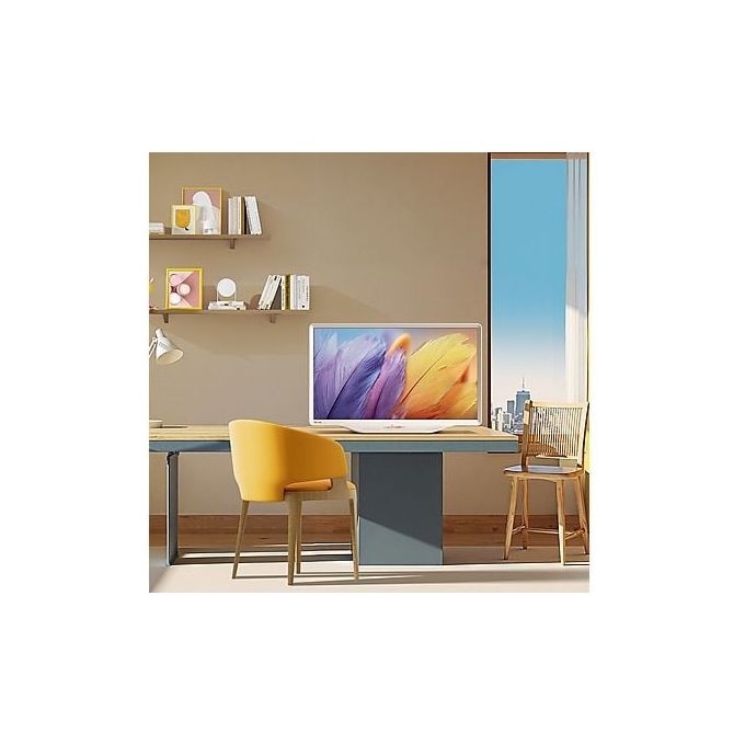Hisense TV QLED Full HD 32S5Q Smart TV Wi-Fi Argento-Bianco