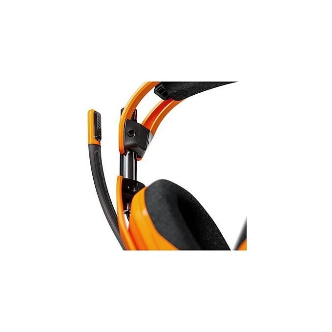 Logitech G, Cuffie Gaming Wireless A50 X Lightspeed McLaren Edition, Nero, Arancione