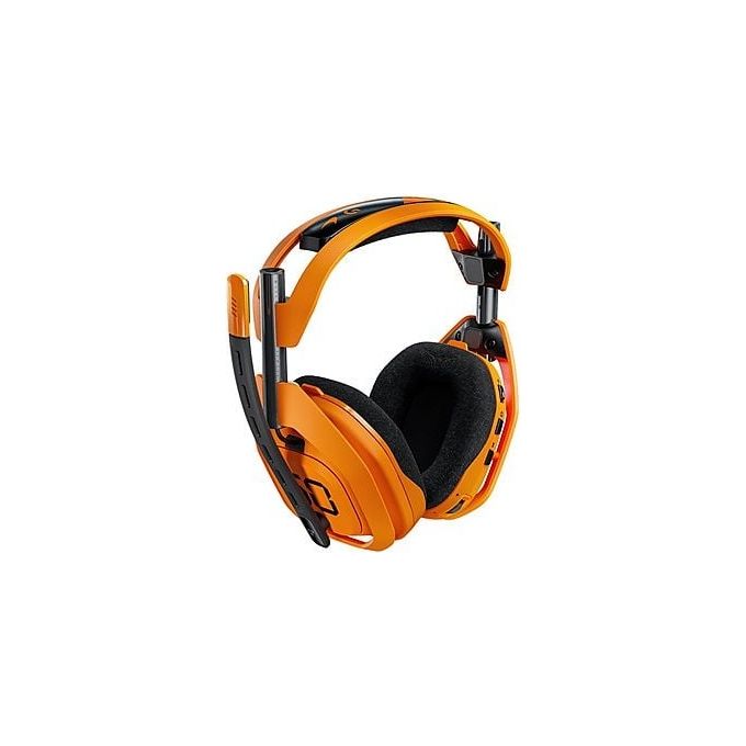 Logitech G, Cuffie Gaming Wireless A50 X Lightspeed McLaren Edition, Nero, Arancione
