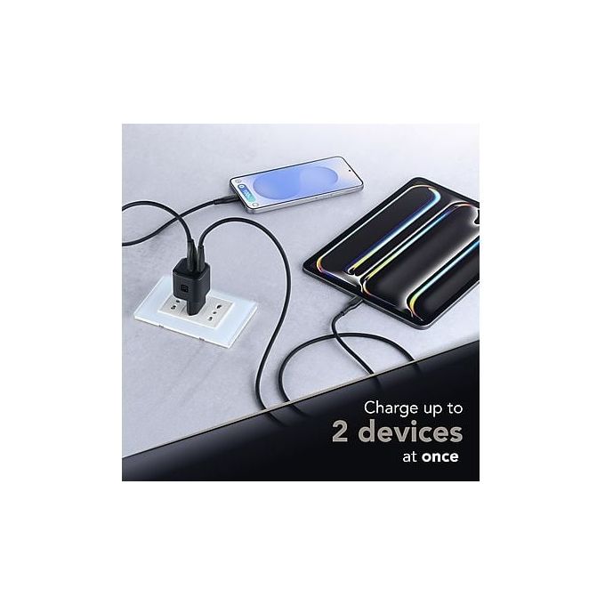 Cellular Line Caricabatterie Rete 4 Usb 30W Nero