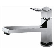 Foster 8457000 Tre Basso Miscelatore Lavello Cucina Monocomando Joystick Beccuccio Girevole 360° Aeratore Integrato colore Argento Cromato Lucido
