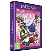 Plaion 1501650 Evercade Taito Arcade 3 Cartuccia con 9 Giochi Classici Compatibile con Tutti i Modelli Evercade e Super Pocket colore Nero