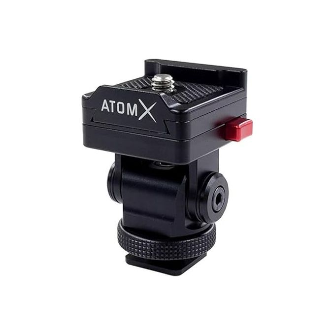 Atomos ATOMXMMQR1 Supporto Monitor per Telecamere 5'' 7'' Inclinazione 180° Rotazione 360° Piastra Sgancio Rapido colore Nero