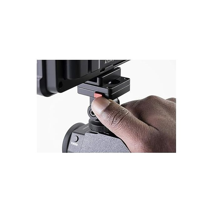 Atomos ATOMXMMQR1 Supporto Monitor per Telecamere 5'' 7'' Inclinazione 180° Rotazione 360° Piastra Sgancio Rapido colore Nero