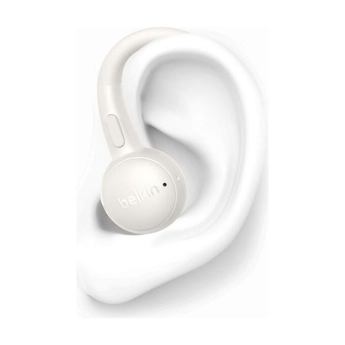 Belkin AUC016HQCR SoundForm ActiveFit Auricolare Con cavo e senza cavo Bluetooth 5.4 Riduzione Rumore Attivo Custodia di Ricarica USB tipo-C colore Bianco