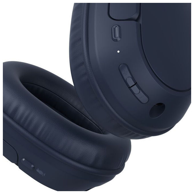 Belkin AUD009HQBL SoundForm Surround Cuffie Bluetooth Wireless fino a 60 ore di autonomia con microfono integrato e USB Type-C colore Blu