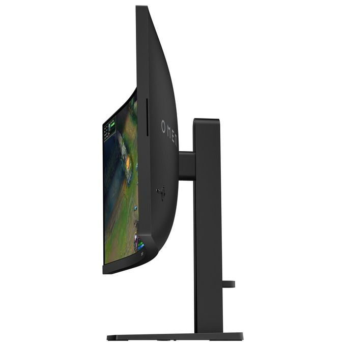 HP AV4C1E9#ABB Omen Monitor da gaming curvo 34'' WQHD 180 Hz 1ms MPRT AMD FreeSync Premium VESA DisplayHDR 400 colore Nero