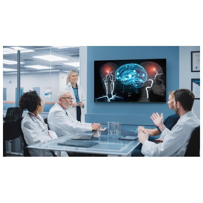 Avocor AVK-5510 Visualizzatore di Messaggi 55'' 4K Ultra HD LED Wi-Fi Android 16-7 colore Nero