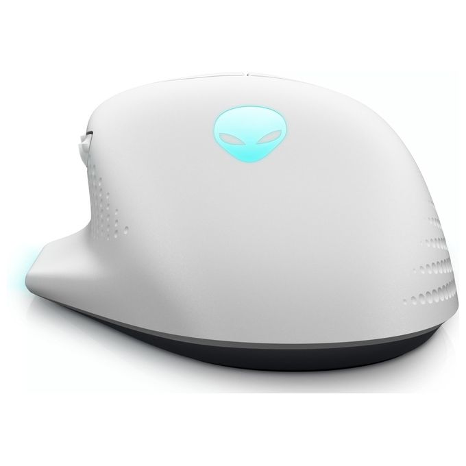 Alienware AW620M-W-DEAM Mouse Gaming Wireless 26000 DPI 7 Tasti Programmabili RGB 1000 Hz 10 m Bianco