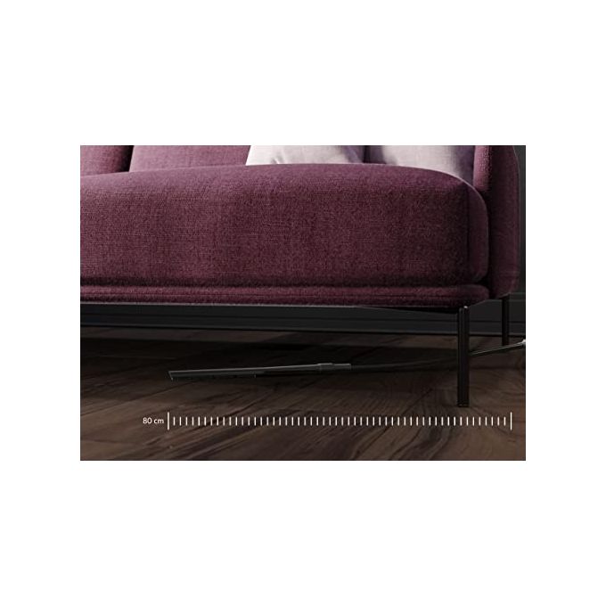 AEG AZE163 Bocchetta Ultra Slim per Aspirapolvere Senza Fili Profondita' Minima 19 mm Lunghezza Raggiungibile 80 cm Ingresso Aria 21 cm colore Nero