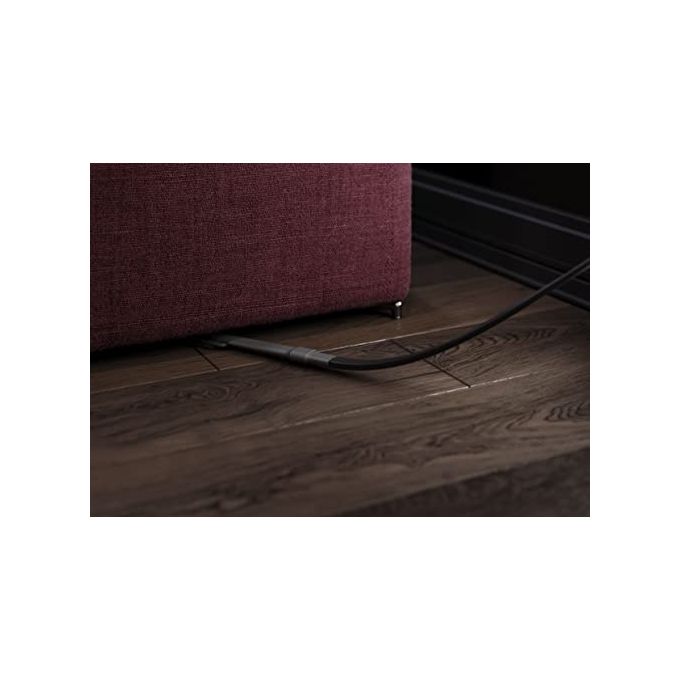 AEG AZE163 Bocchetta Ultra Slim per Aspirapolvere Senza Fili Profondita' Minima 19 mm Lunghezza Raggiungibile 80 cm Ingresso Aria 21 cm colore Nero