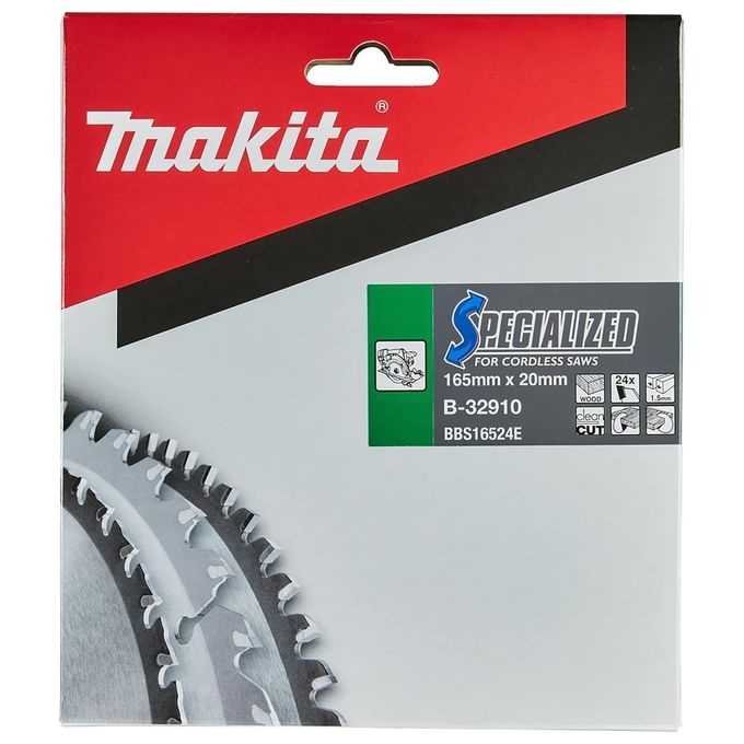 Makita B-32910 SPECIALIZED Lama per Sega 165x20x24Z