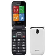 Brondi 8015908810516 Strike Telefono Cellulare Clamshell 4G LTE Dual SIM 2.8'' Bluetooth 5.0 Batteria 1000 mAh colore Grigio Chiaro