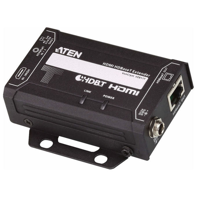 Aten VE811T-AT-G Trasmettitore HDBaseT HDMI Risoluzione 4K fino a 100 m Cavo Cat5e-6-6a HDCP Supportato colore Nero