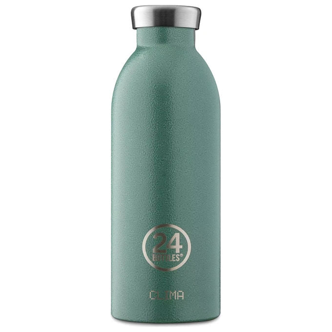 24Bottles 8051513921537 Rover Borraccia 500 ml Acciaio Inossidabile 18-8 Tenuta Caldo 12h Freddo 24h Senza BPA Personalizzabile colore Verde