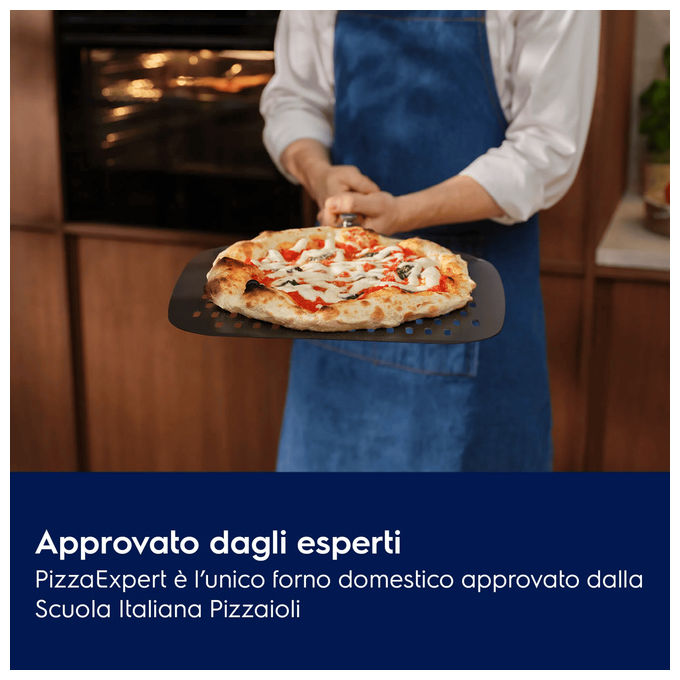 Electrolux 949 288 048 PizzaExpert Series 700 Forno da incasso Multifunzione 72 L Classe A++ Funzione PizzaExpert Pulizia Pirolitica Wi-Fi (59.4x56.9x58.9 cm) colore Nero