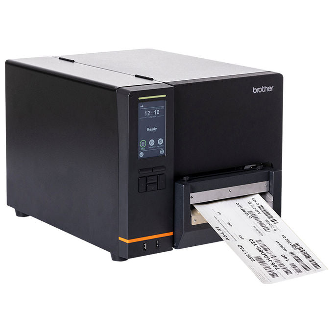 Brother TJ-6421TN Stampante per etichette Termica a trasferimento 203 DPI 304 mm-s colore Nero