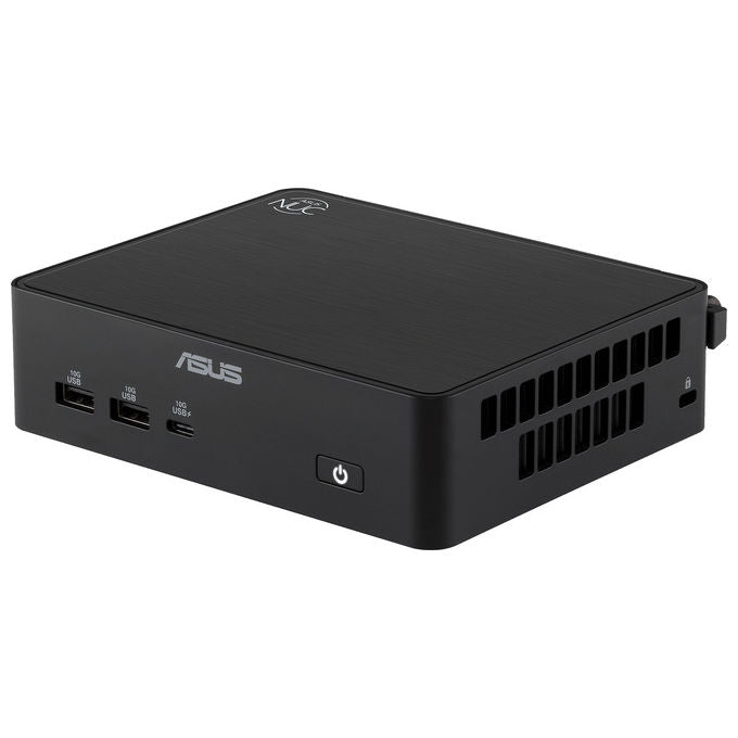 Asus 90AR00W2-M000D0 NUC 16 Pro Mini PC Barebone Intel Core Ultra 7 366H RAM fino a 128 GB SSD M.2 PCIe Wi-Fi 7 Bluetooth 6.0 Thunderbolt 4 colore Nero